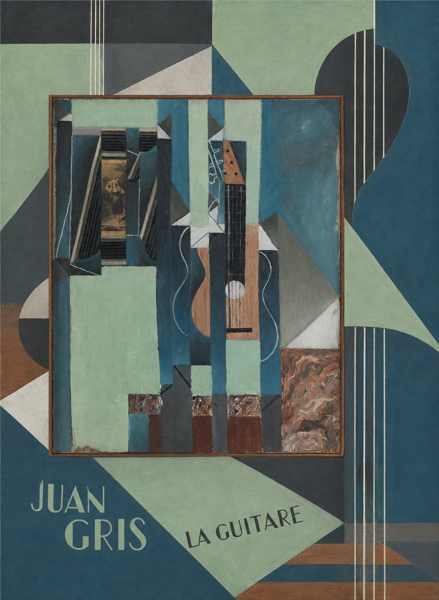 Juan Gris La Guitare No6 - Poster
