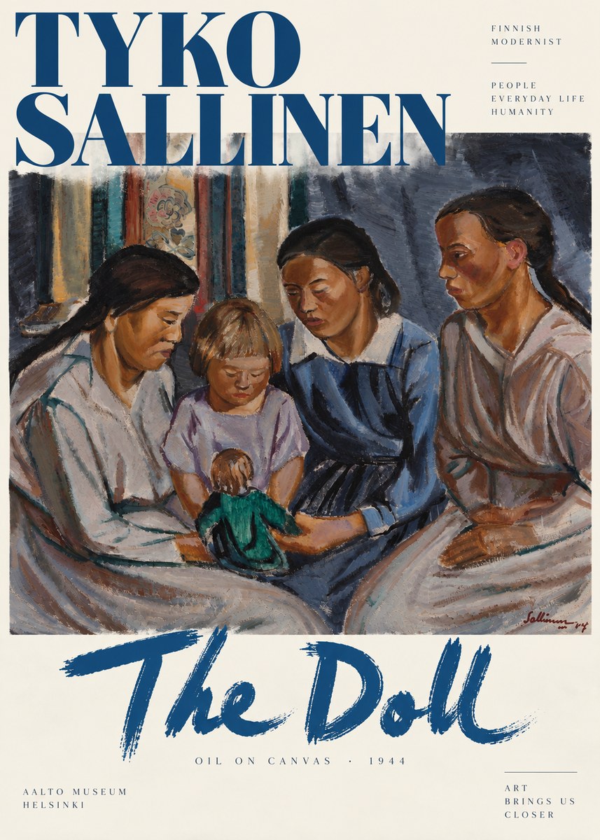 Tyko Sallinen The Doll No5 - Poster