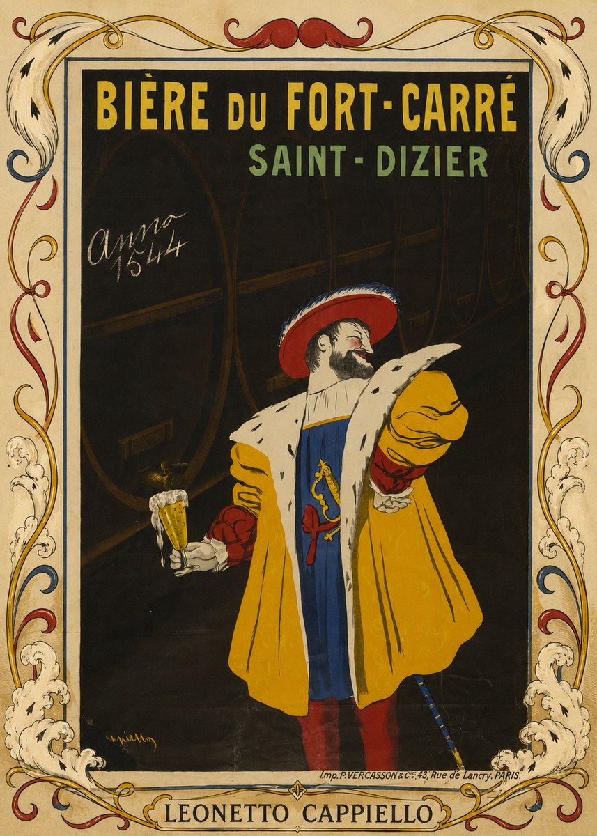 Leonetto Cappiello Bière Du Fort-carré Saint-dizier No5 - Poster