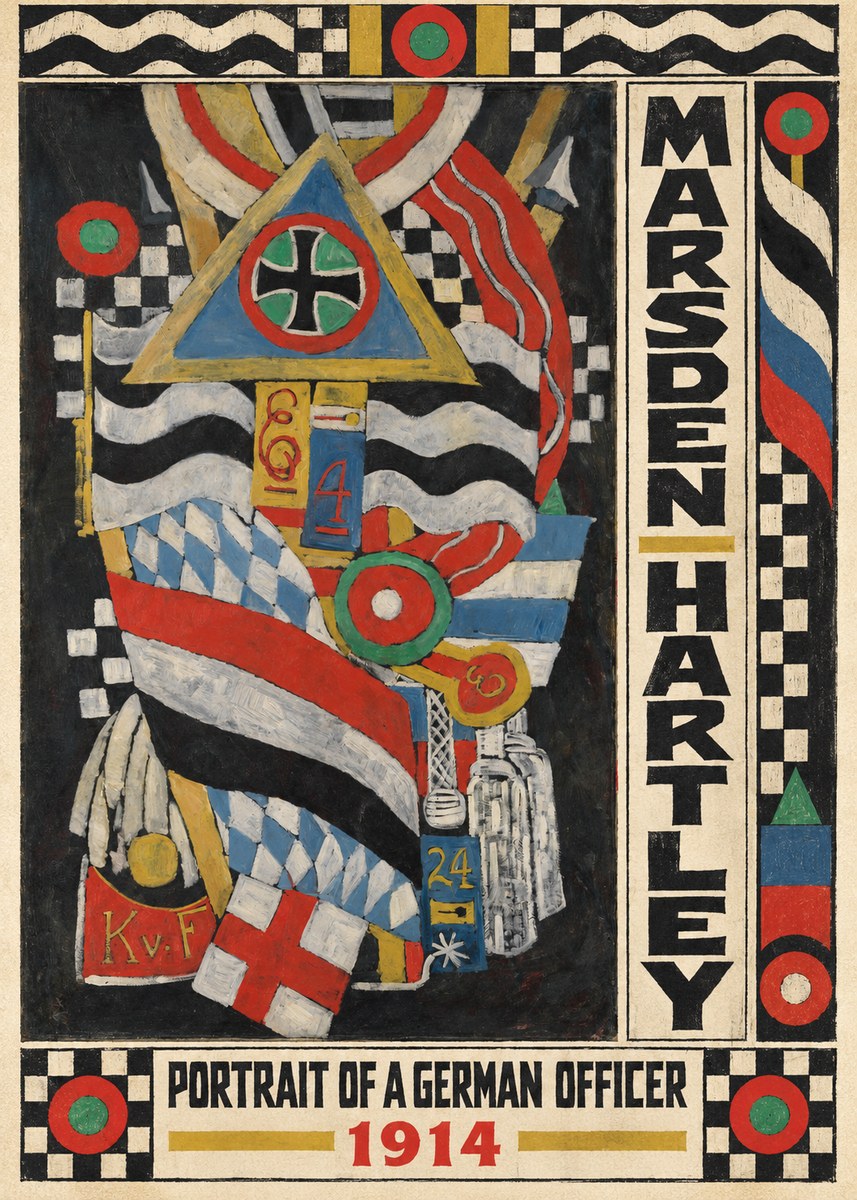 Marsden Hartley Portrait of a German Officer I No5 - Poster