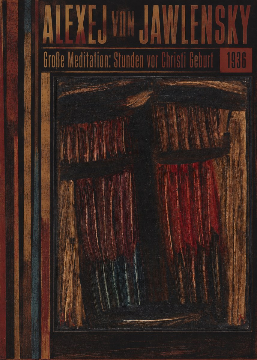 Alexej von Jawlensky Große Meditation: Stunden Vor Christi Geburt No5 - Poster