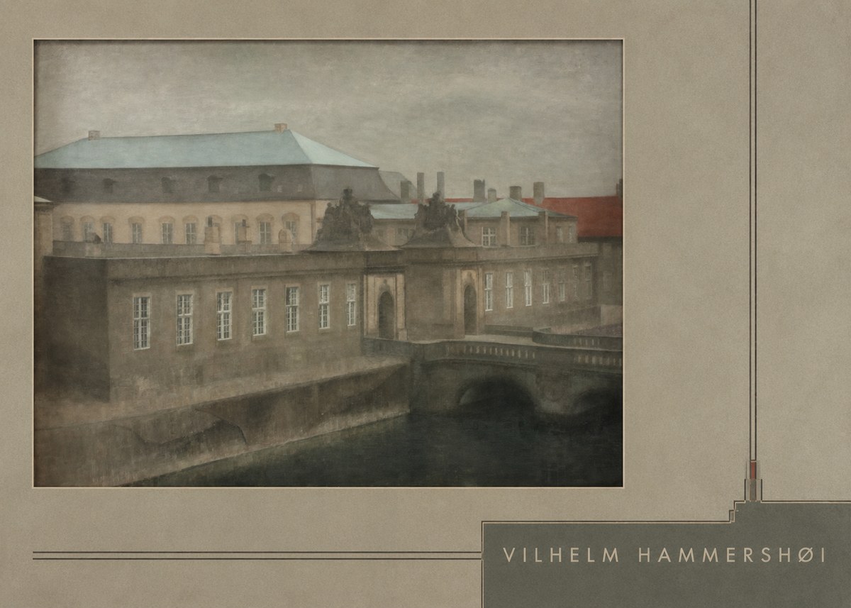 Vilhelm Hammershøi The Old Christiansborg, Late Autumn No4 - Poster