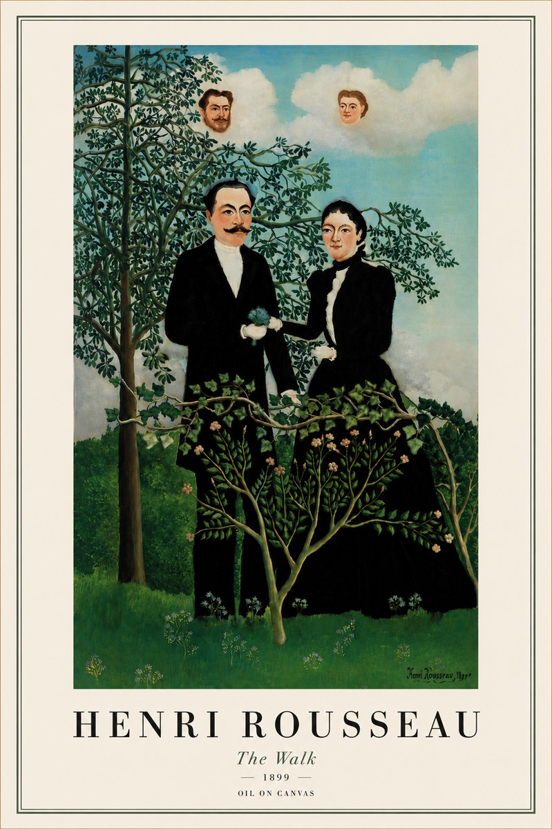 Rousseau The Walk No5 - Poster