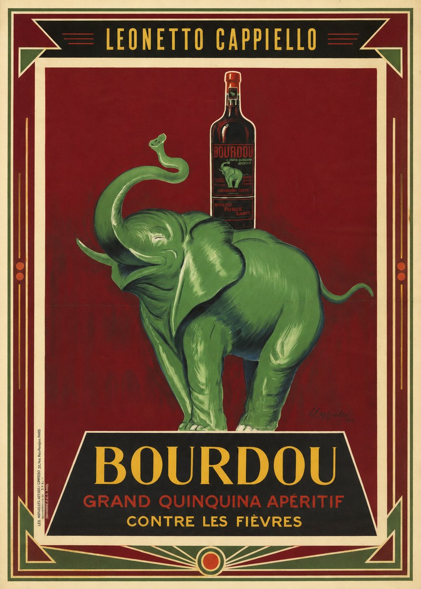 Leonetto Cappiello Bourdou No1 - Poster
