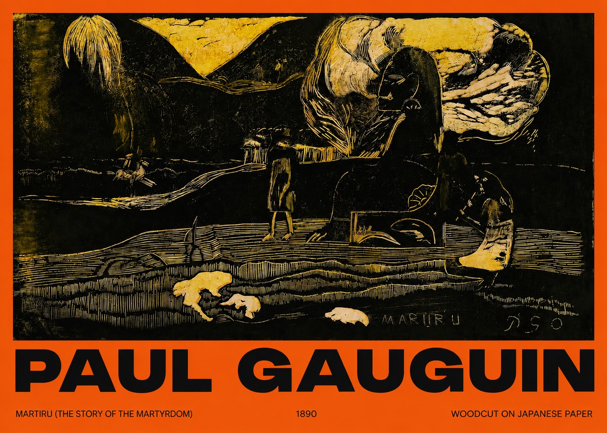 Paul Gauguin Mairit U No6 - Poster