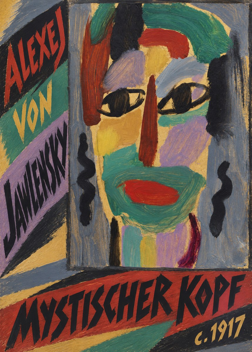 Alexej von Jawlensky Mystischer Kopf No5 - Poster