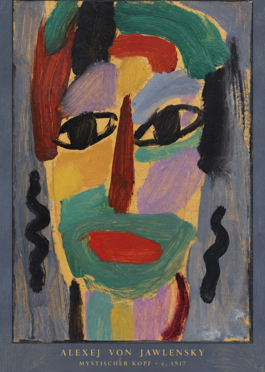 Alexej von Jawlensky Mystischer Kopf No6 - Poster