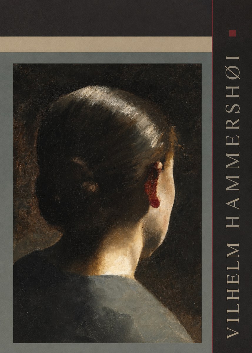 Vilhelm Hammershøi Woman from Behind No6 - Poster