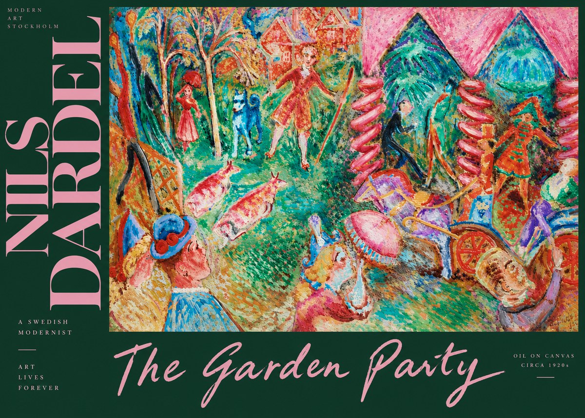 Nils Dardel The Garden Party No4 - Poster