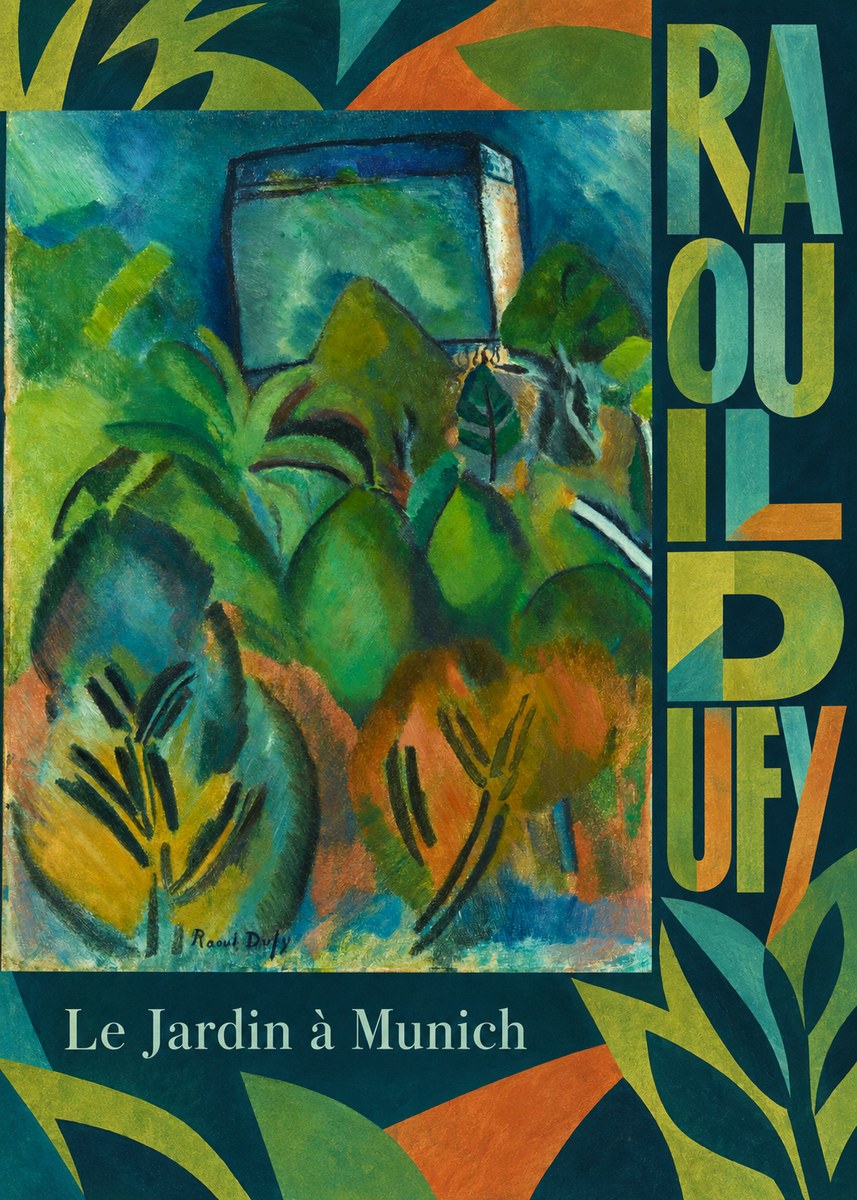 Raoul Dufy Le Jardin À Munich No4 - Poster