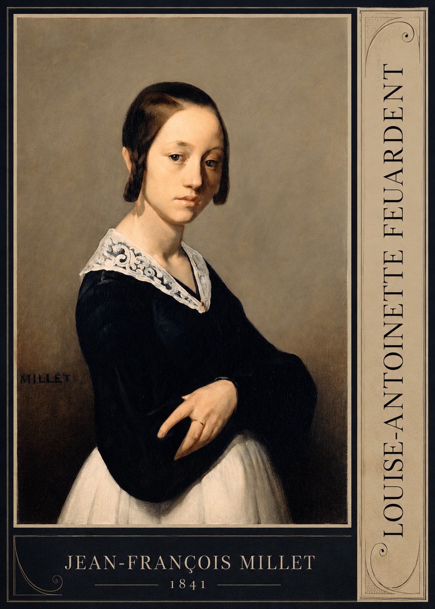 Jean-François Millet Louise-antoinette Feuardent No6 - Poster