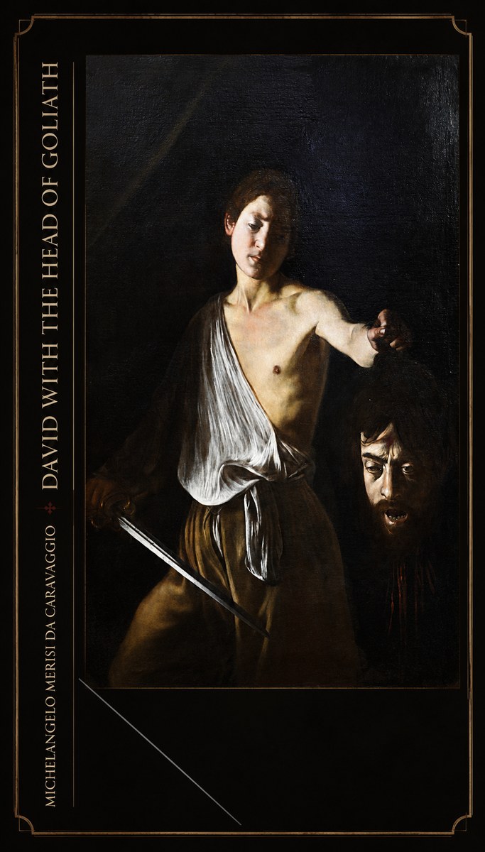 Michelangelo Merisi da Caravaggio David with the Head of Goliath II No3 - Poster