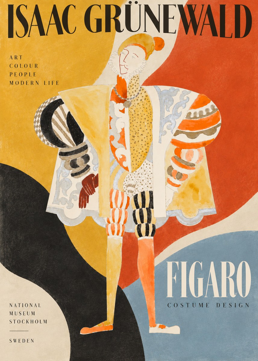 Isaac Grünewald Figaro I No5 - Poster