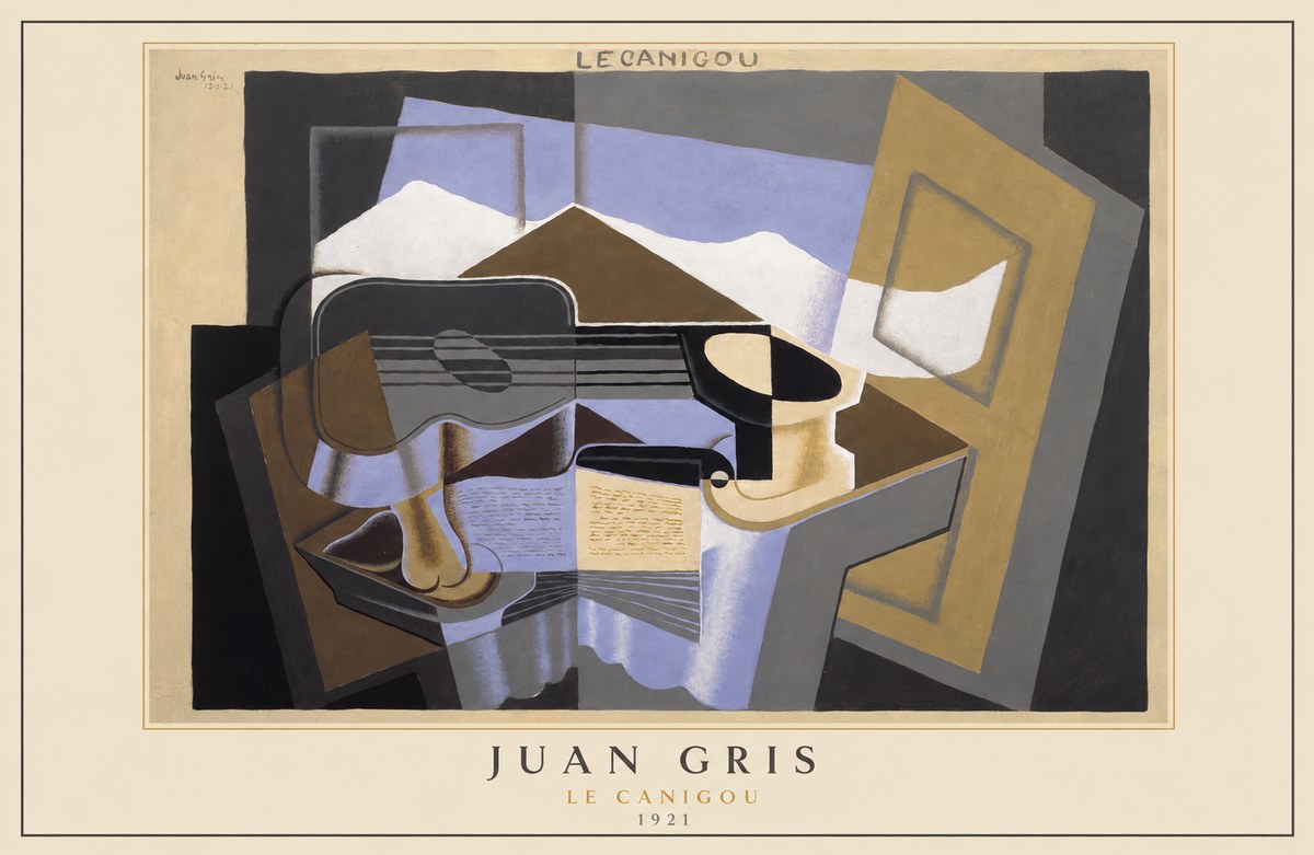 Juan Gris Le Canigou No3 - Poster