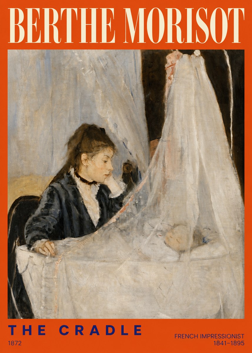Berthe Morisot The Cradle No2 - Poster