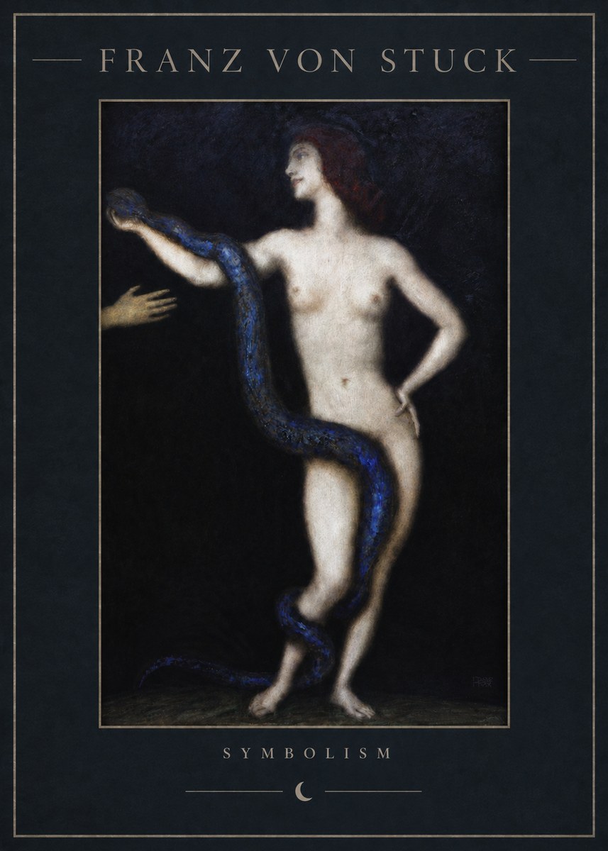 Franz von Stuck Sin No6 - Poster