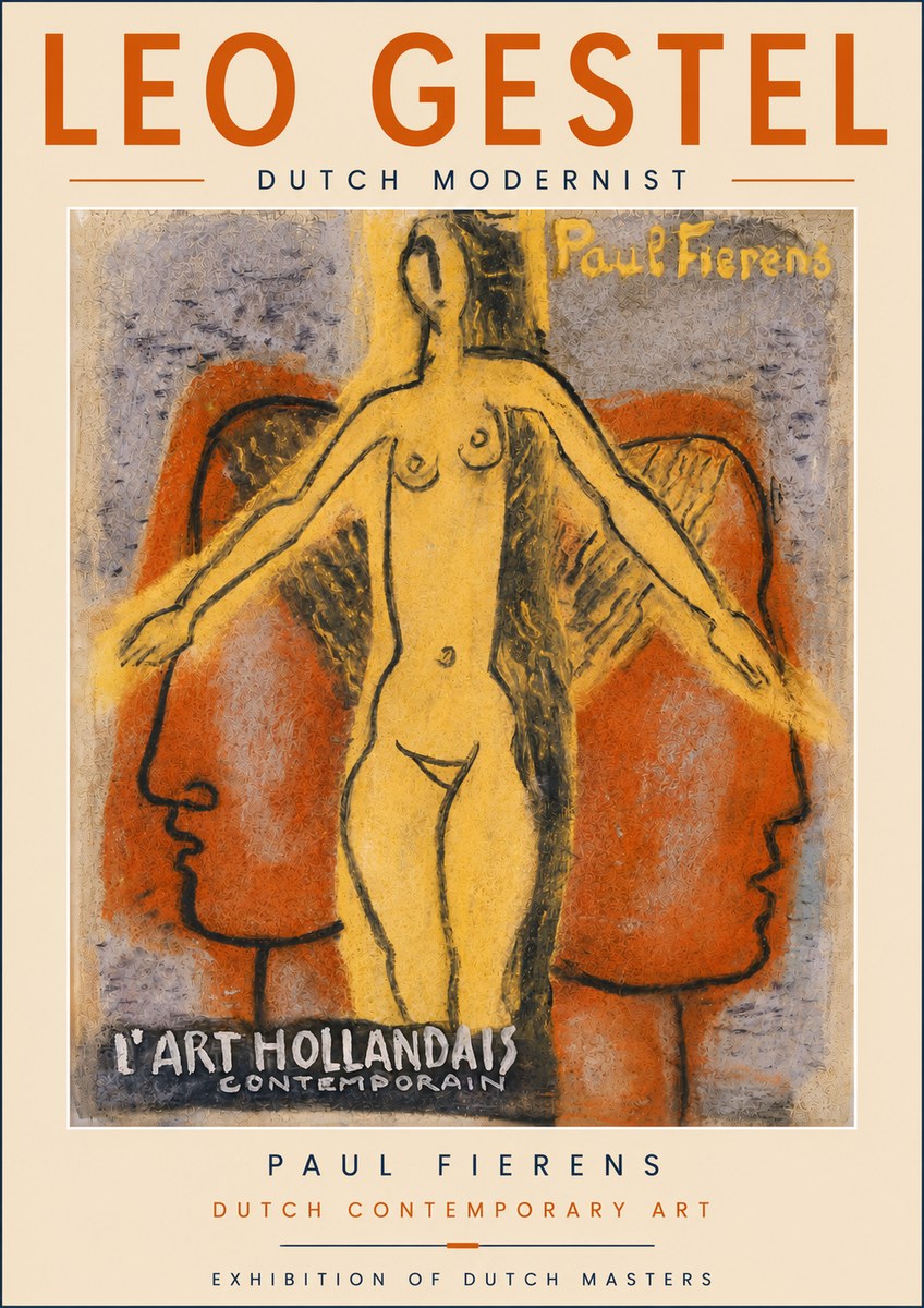 Leo Gestel L'art Hollandais Contemporain I No5 - Poster