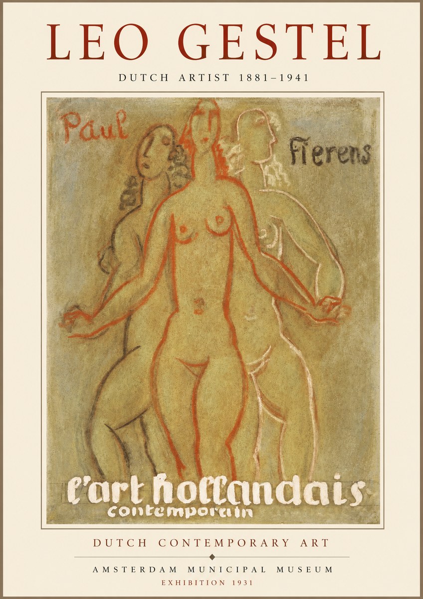 Leo Gestel L'art Hollandais Contemporain II No1 - Poster