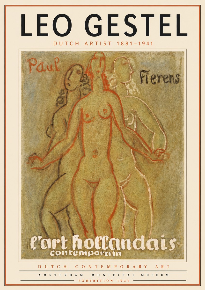 Leo Gestel L'art Hollandais Contemporain II No5 - Poster