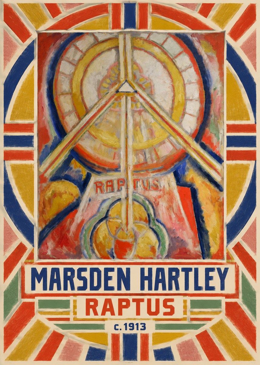 Marsden Hartley Raptus No3 - Poster
