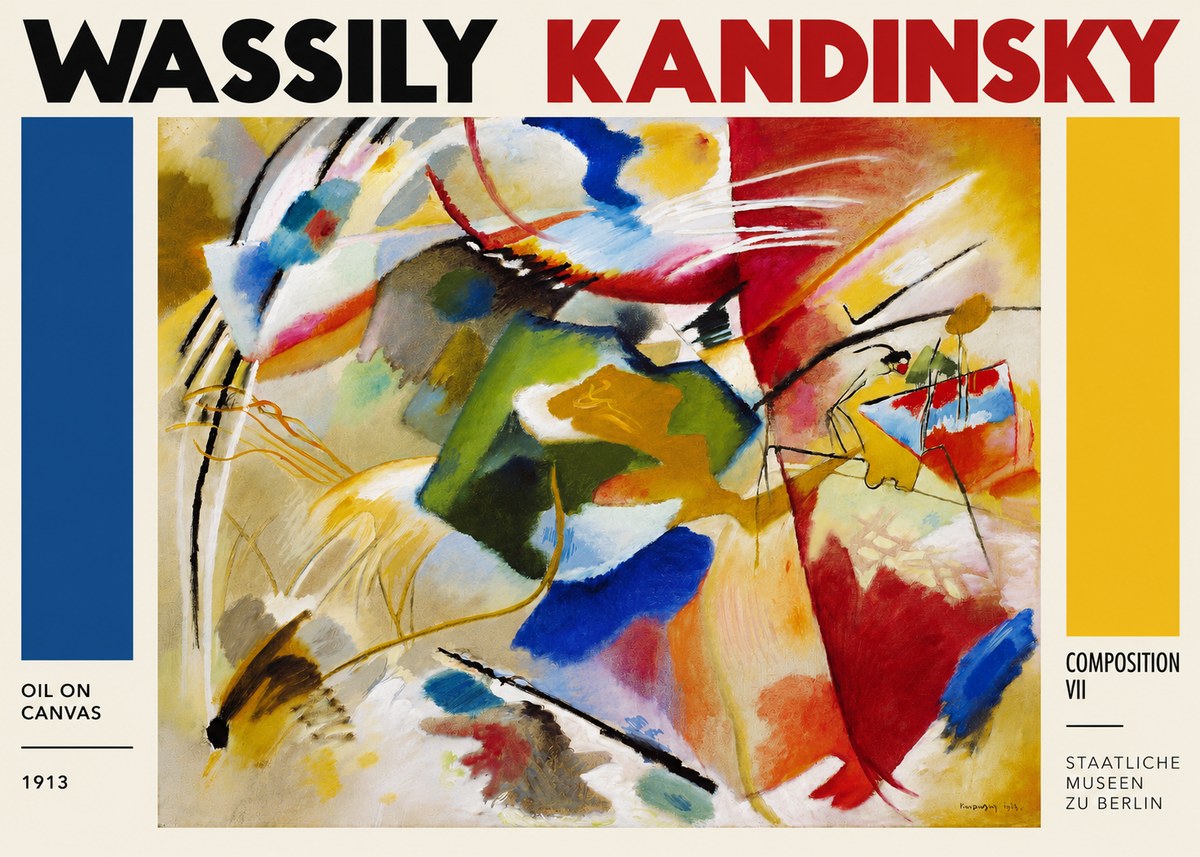 Kandinsky Composition Vii II No4 - Poster