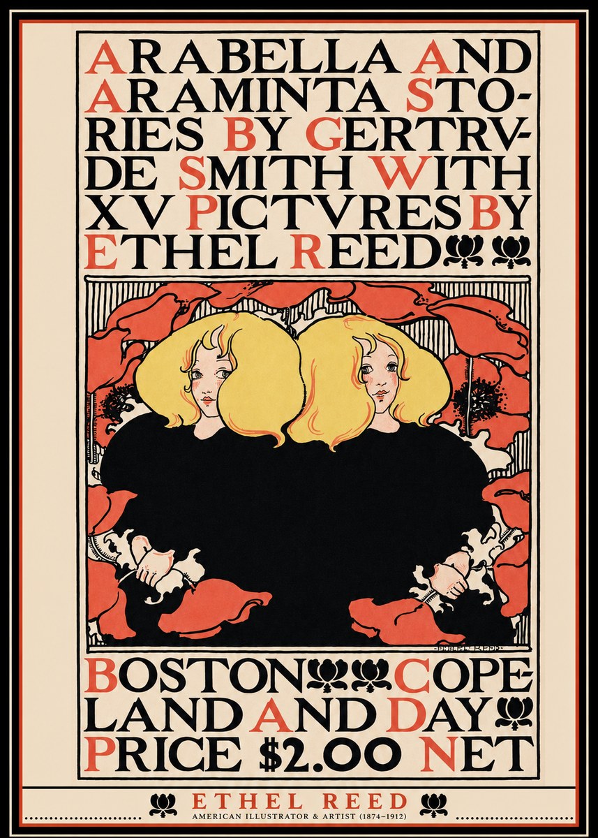 Ethel Reed Arabella and Araminta Stories No1 - Poster