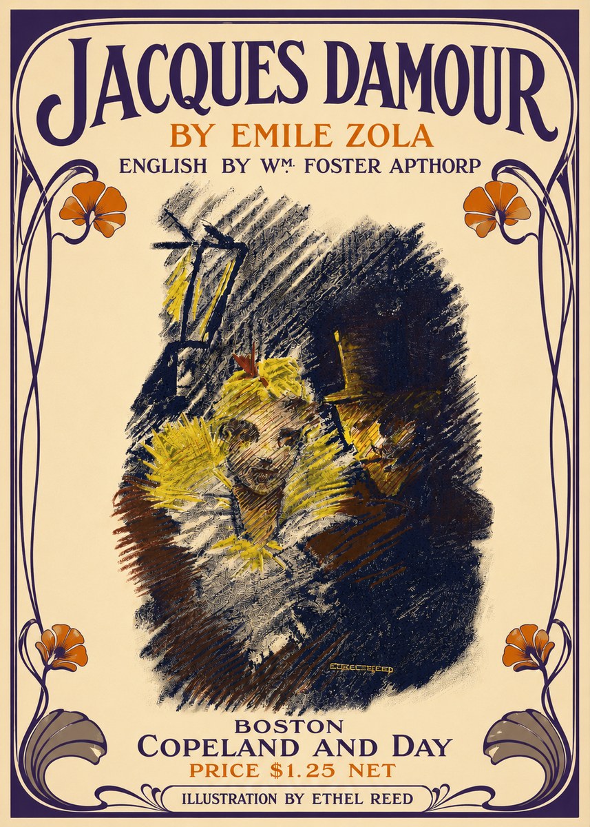 Ethel Reed Jacques Damour No3 - Poster