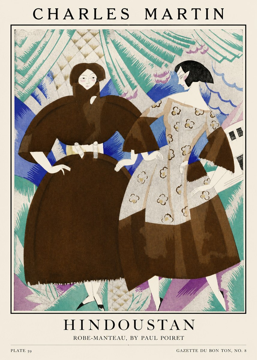 Charles Martin Hindoustan No2 - Poster