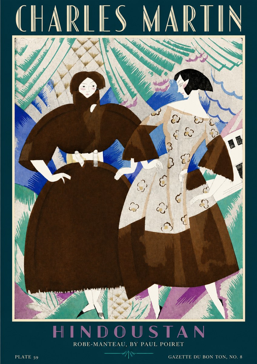 Charles Martin Hindoustan No3 - Poster