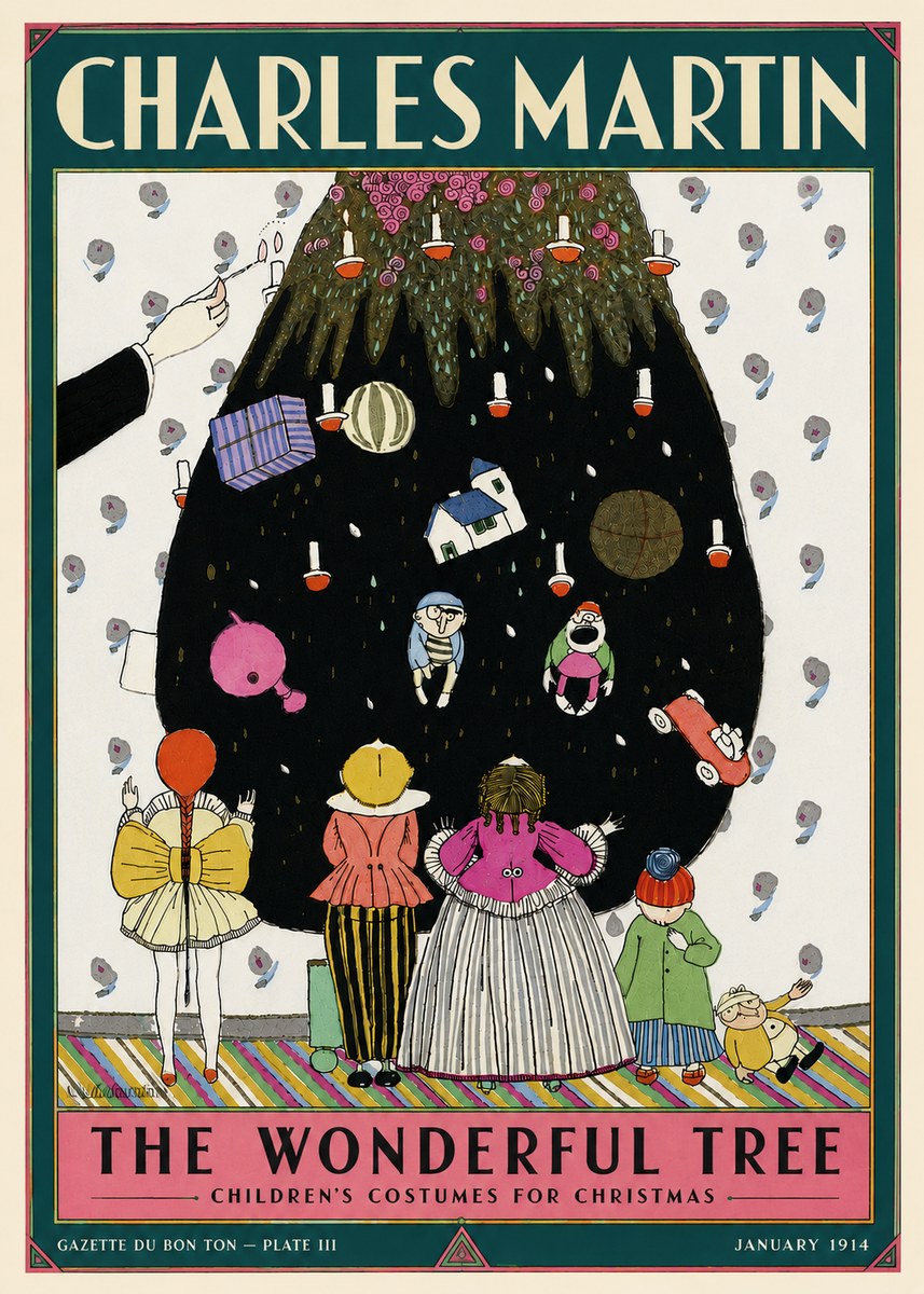 Charles Martin The Wonderful Tree No6 - Poster