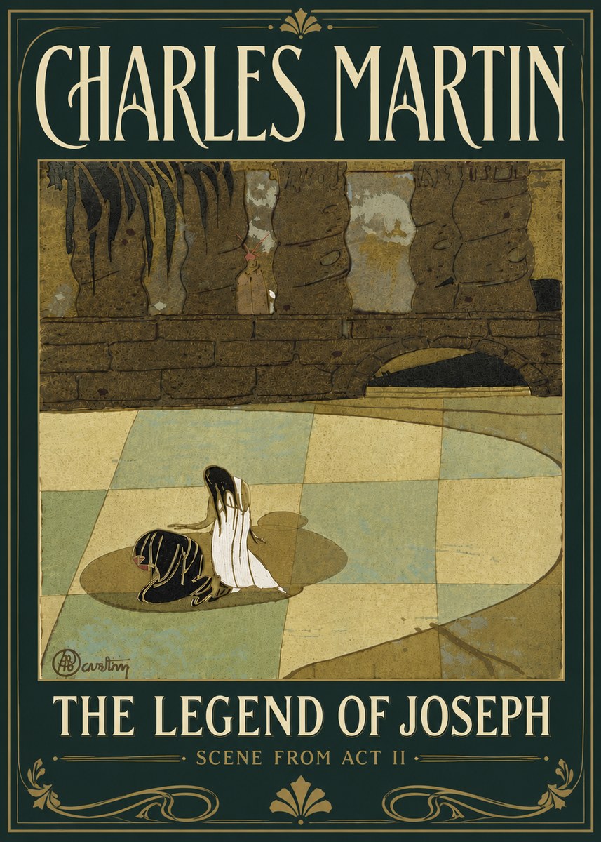 Charles Martin The Legend of Joseph - Scene from Act Ii No6 - Poster