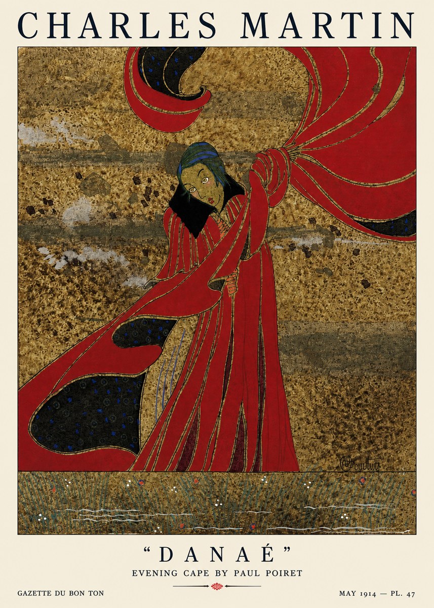 Charles Martin Danaé No1 - Poster
