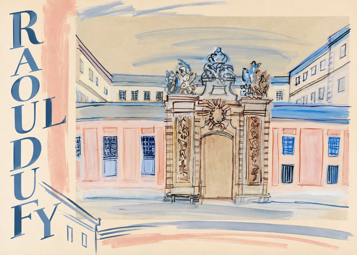 Raoul Dufy Versailles, the Grand Trianon No2 - Poster