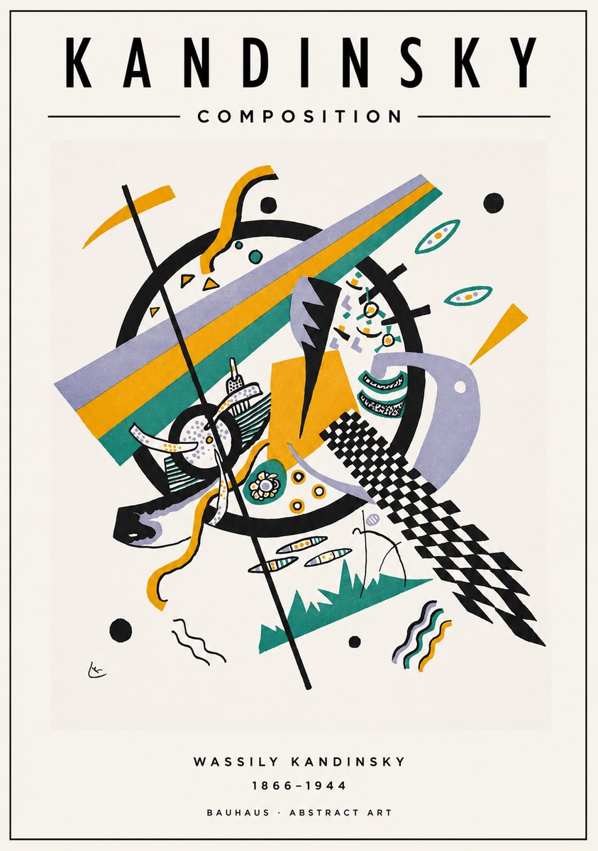 Kandinsky Composition III No1 - Poster