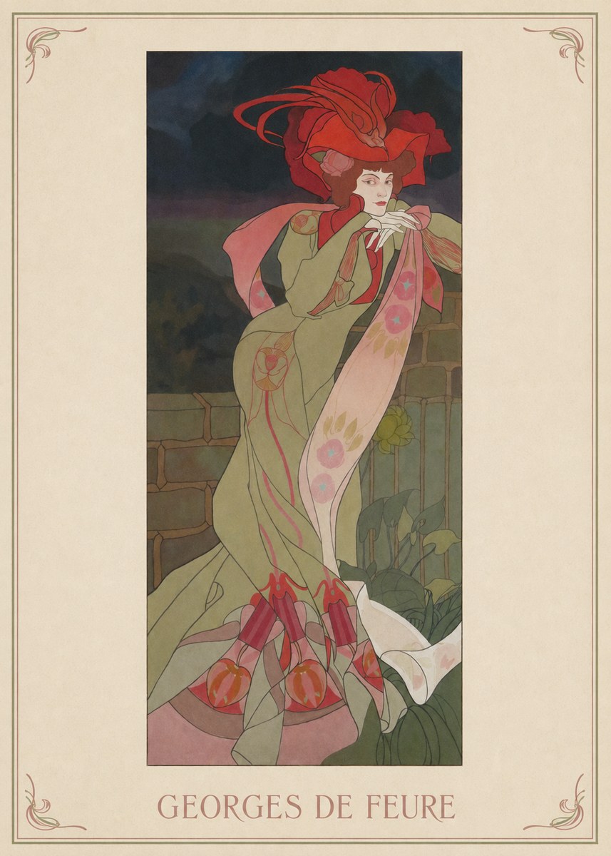 Georges de Feure Georges De Feure I No3 - Poster