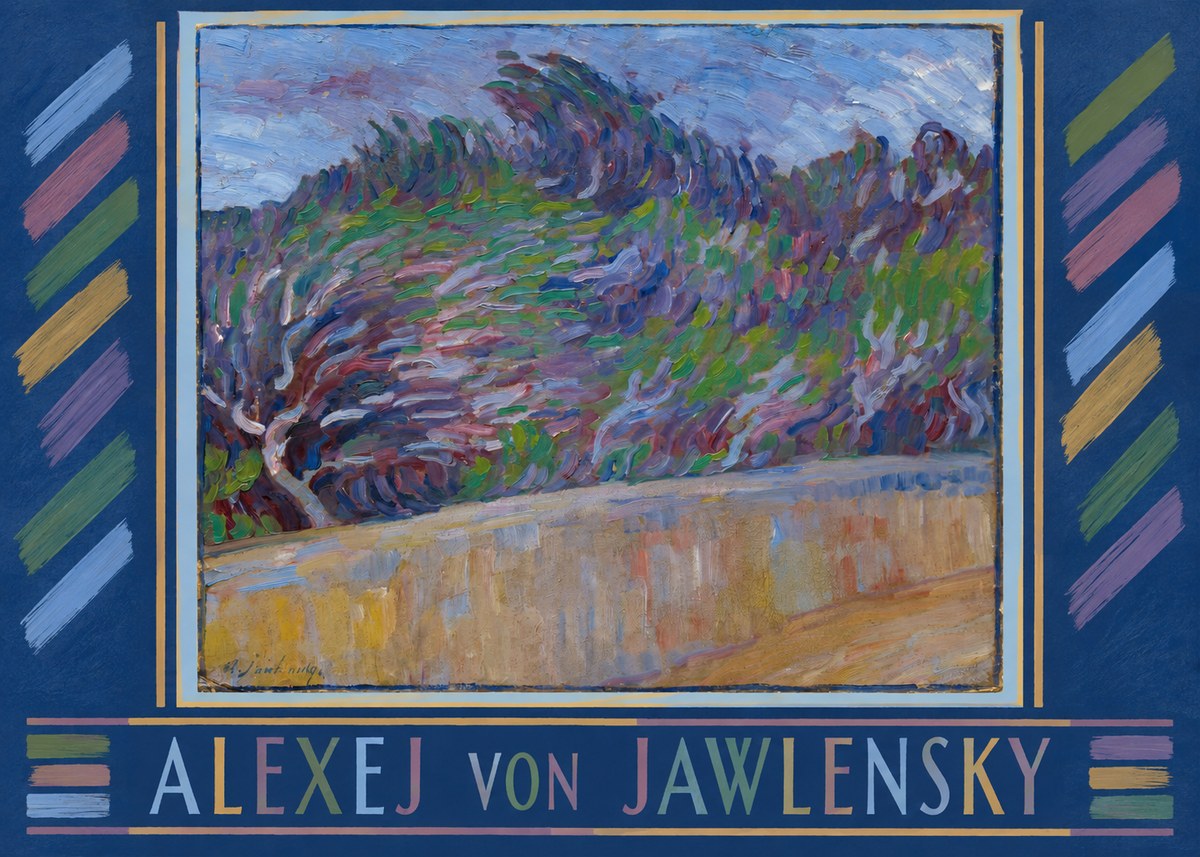 Alexej von Jawlensky Windy Landscape No6 - Poster