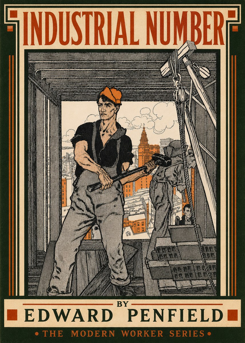 Edward Penfield Industrial Number No6 - Poster
