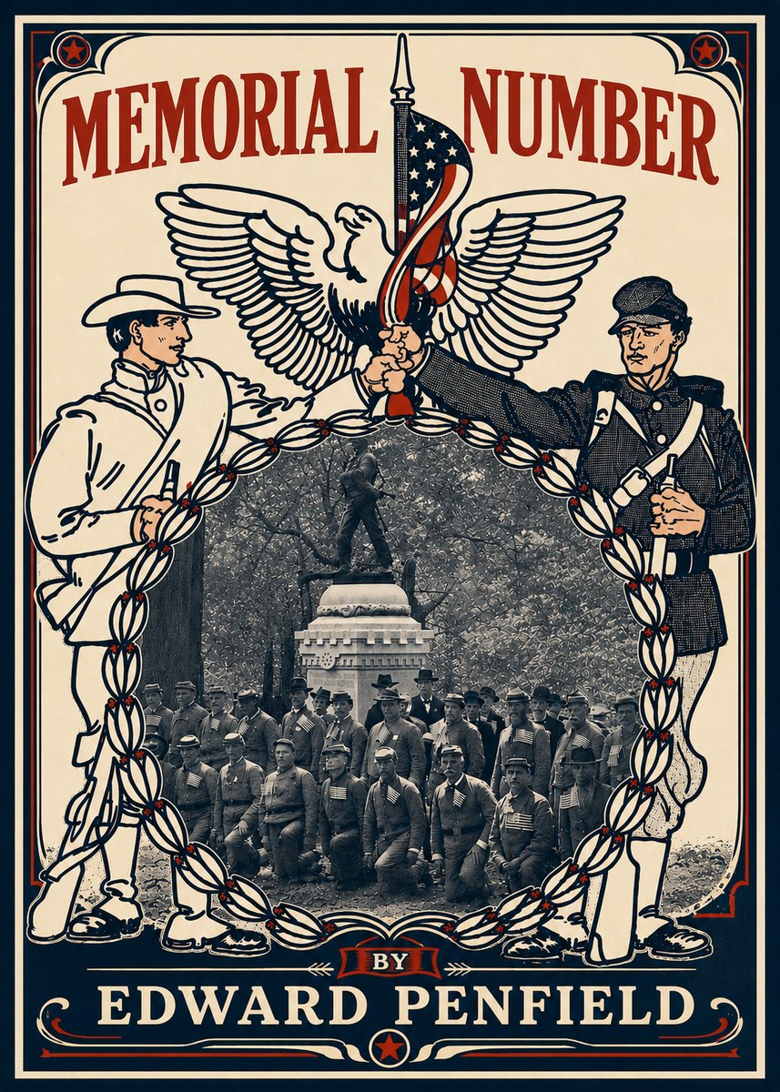 Edward Penfield Memorial Number No6 - Poster