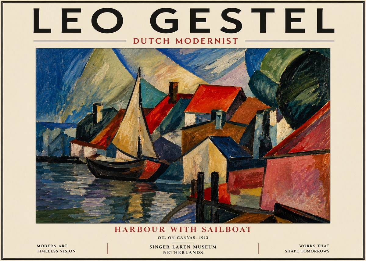 Leo Gestel The Quiet Moment No4 - Poster