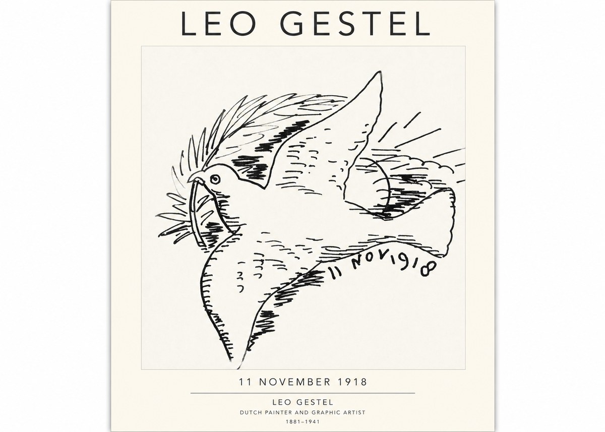 Leo Gestel 11 November 1918 No1 - Poster