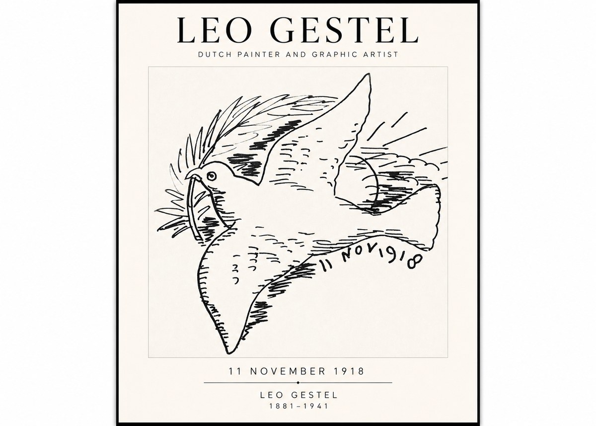 Leo Gestel 11 November 1918 No2 - Poster