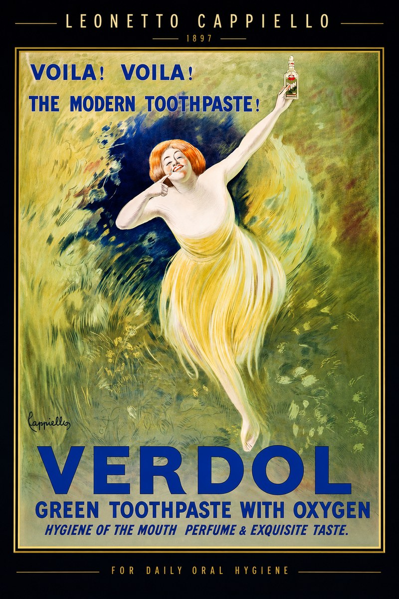 Leonetto Cappiello Verdol No2 - Poster