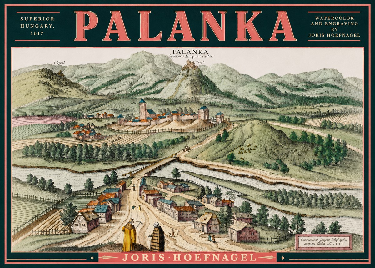 Joris Hoefnagel Palanka, Superior Hungary No4 - Poster