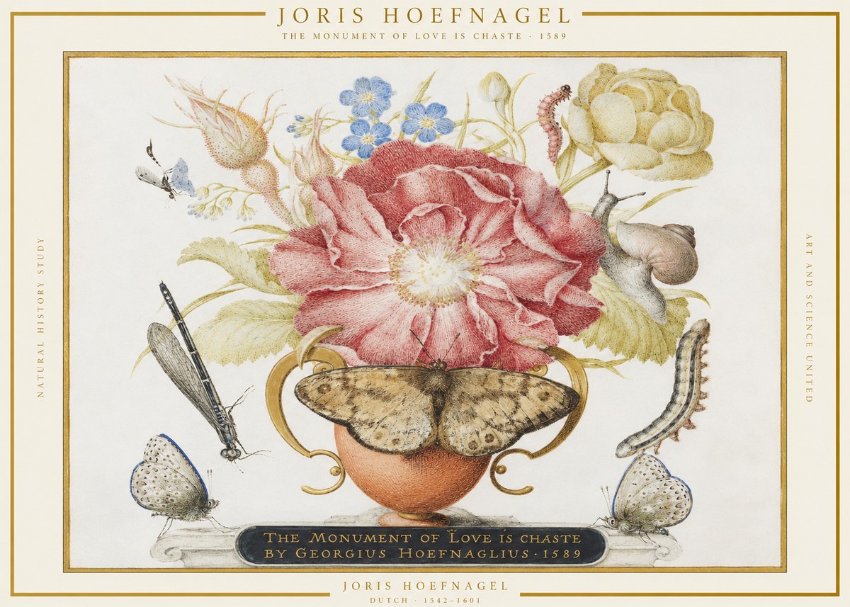 Joris Hoefnagel Monument of Love No3 - Poster