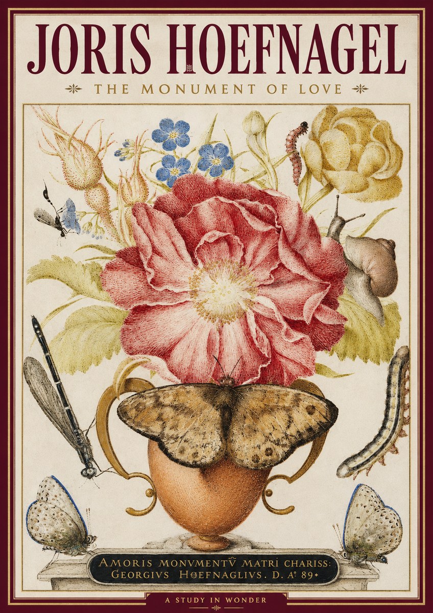 Joris Hoefnagel Monument of Love No5 - Poster