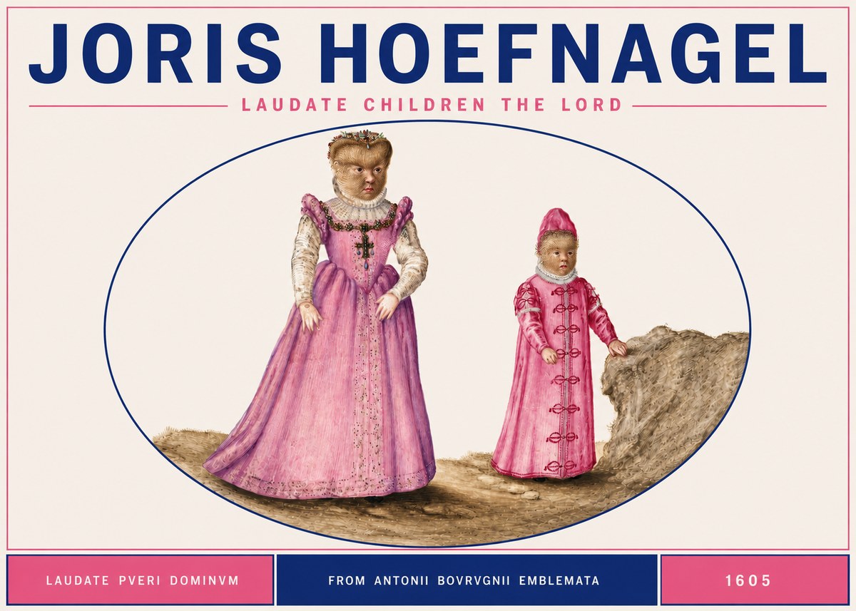 Joris Hoefnagel Laudate Pueri Dominum No6 - Poster