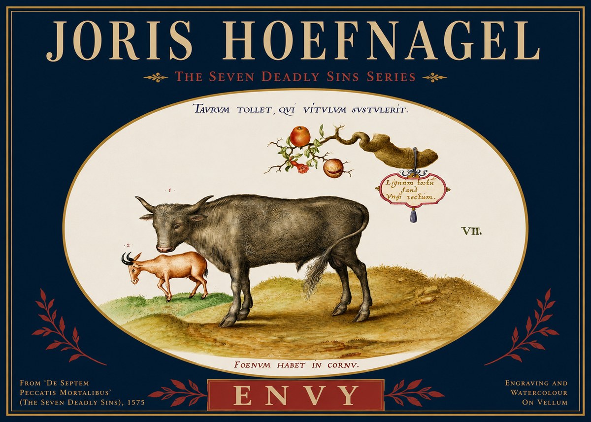 Joris Hoefnagel Envy No4 - Poster