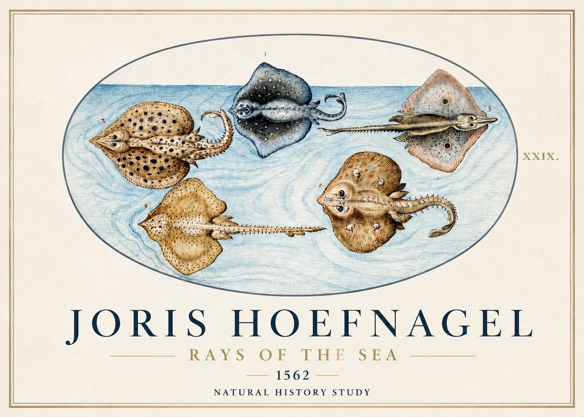 Joris Hoefnagel Rays of the Sea No3 - Poster