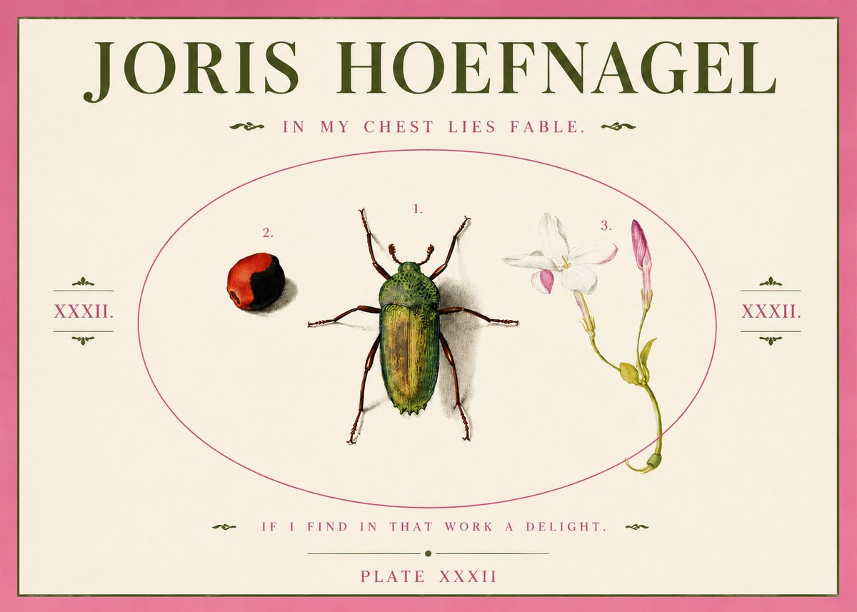 Joris Hoefnagel In My Chest Lies Fable No3 - Poster