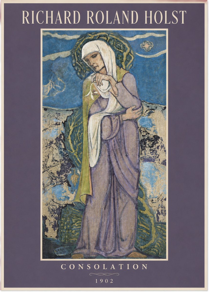 Richard Roland Holst Consolation No3 - Poster